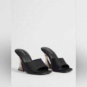 Torrid Black Plush Mules